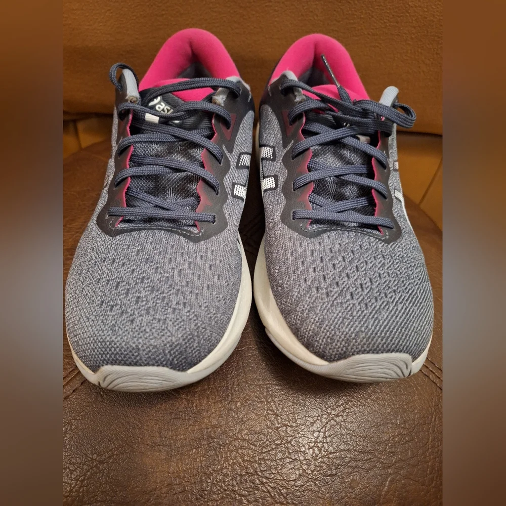 Asics GEL-Pulse 13 Gray and Pink Women's Running Shoes